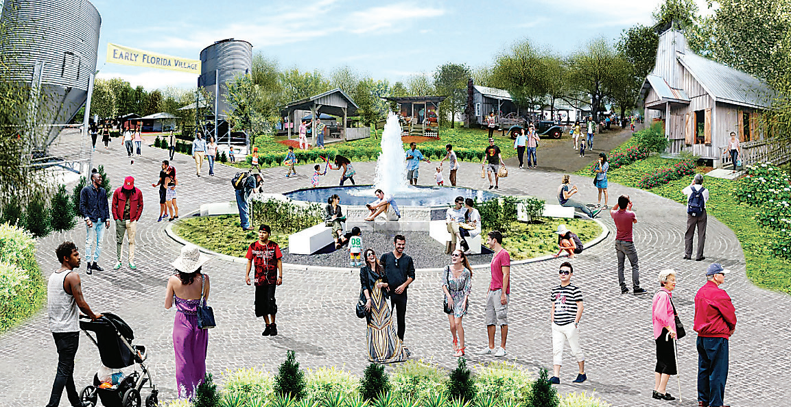 One of the proposals is an early Florida village.